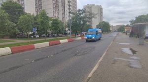 маршрутка Mercedes Benz Спринтер борт 192151 маршрут 1358