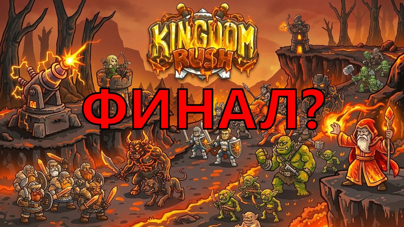Прохождение Kingdom Rush [Мрачная Башня] Конец? смотреть онлайн