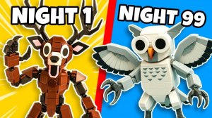 Воссоздаю игру Выживи 7 дней в лесу Roblox из LEGO !