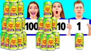 100 Слоев Еды Челлендж _ Эпичные Кулинарные Лайфхаки от 4Teen Challenge