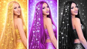 ХОРОШАЯ Русалка против ПЛОХОЙ Русалки ✨ Удивительный макияж русалки