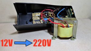 Инвертор из бесперебойника 12 - 220V. Подробно о переделке и тест с различной нагрузкой.