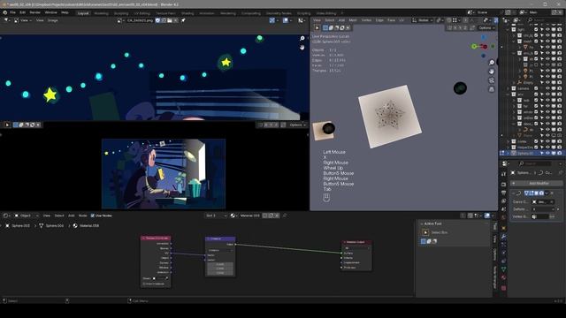 Coloso - A to Z of NPR Animation in Blender 38-2. Background Objects Effects Practice - 2 смотреть онлайн