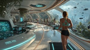 Футуристический город 2090: Шоппинг, транспорт и фитнес в 22 веке | Научная Фантастика. Фильмы