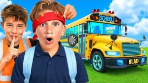 Удивляем Влада школьным автобусом его мечты!
