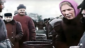 Москва 1908 (Новая версия) в цвете [60fps,Remastered] с добавлением звукового оформления. (NASS)