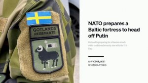 ‼️🇪🇺🇷🇺 НАТО готовит крепость в Балтийском море, чтобы противостоять России, — Politico

▪️Речь и