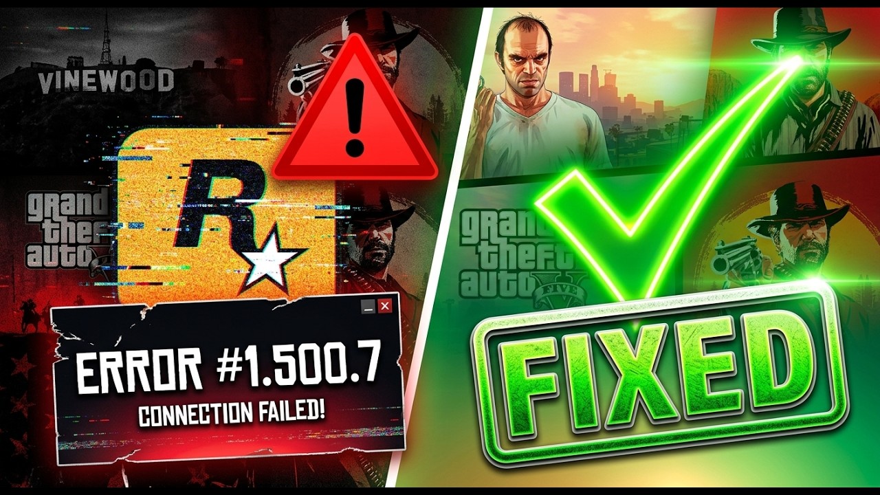 ⚖️ РЕШЕНИЕ ОШИБКИ #1.500.7 В ROCKSTAR GAMES ⚖️ смотреть онлайн