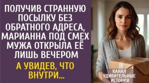 Истории из жизни Получив странную посылку без обратного адреса, Марианна открыла её лишь вечером…