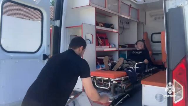 В Хабезском районе прошла тренировка по ликвидации последствий ЧС на объектах детского отдыха