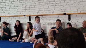 Первые соревнования Романа и Александры