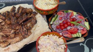 Сегодня хорошо поработали и устроили вкусный вечер.