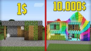 ДЕРЕВЕНСКАЯ КУЗНИЦА ЗА 1$ ПРОТИВ КУЗНИЦЫ ЗА 10000$ В МАЙНКРАФТ | Компот Minecraft Компот компот