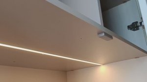Подключение подсветки в шкафах с беспроводными магнитными выключателями. Будни электрика. Часть 2