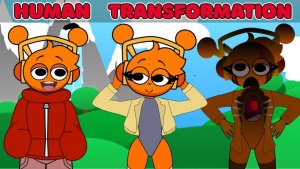 Sprunki Human Retake – GenderSwap × Toxic Girl ｜ Normal & Horror (Кастомный  Мод)!