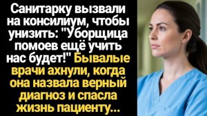 ИСТОРИИ ИЗ ЖИЗНИ/Уборщица помоев ещё учить нас будет!
