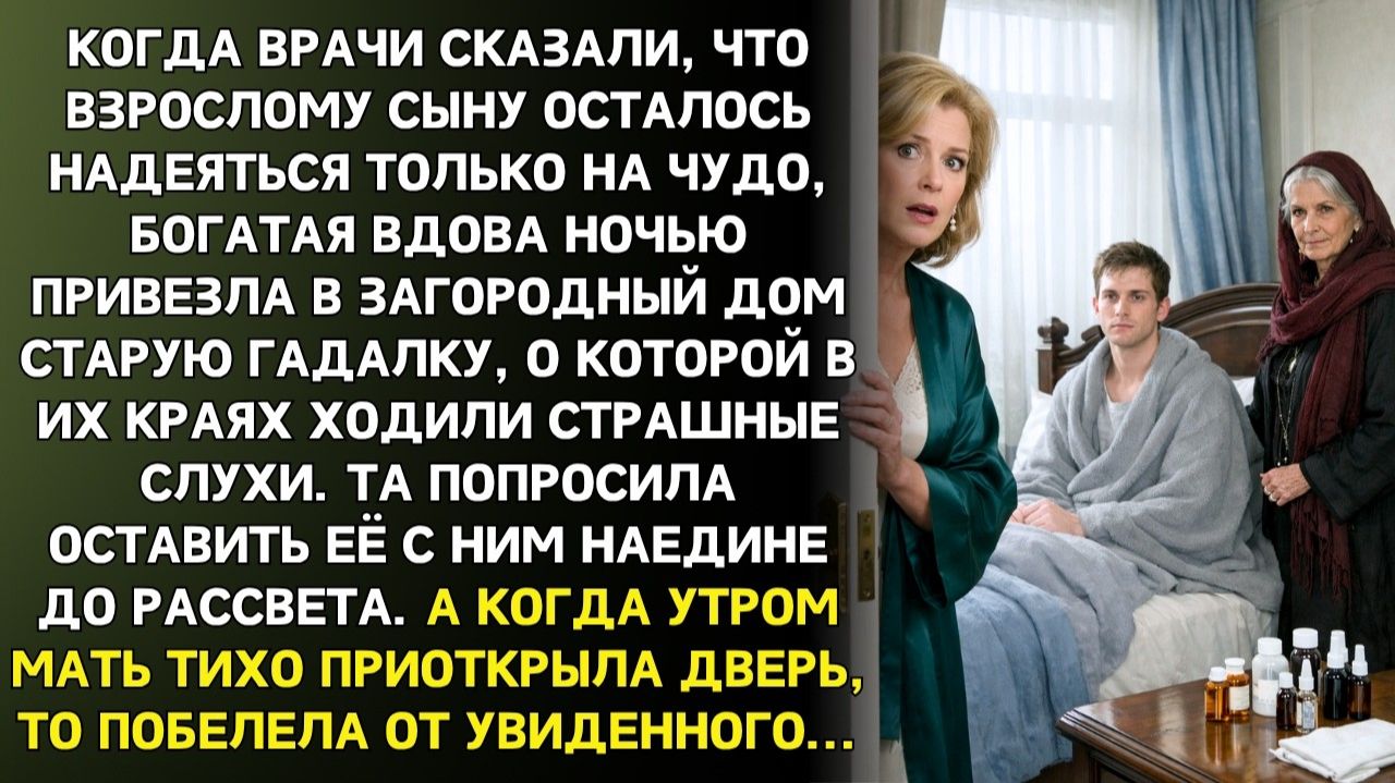 Истории из жизни|Богатая вдова привела гадалку|Аудиорассказы|Аудиокниги|Реальные истории смотреть онлайн