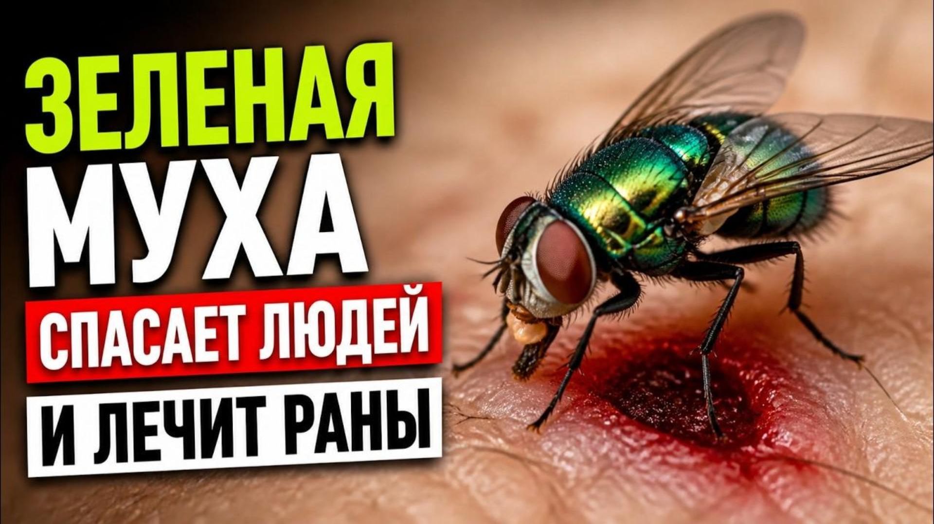 ЗЕЛЁНАЯ НАВОЗНАЯ МУХА — Герой Медицины и Криминалистики! смотреть онлайн