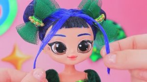 K-Pop Охотницы на Демонов! Бриллиантовые, Изумрудные, Рубиновые Образы для Кукол!