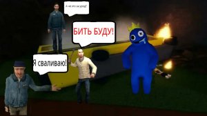 Roblox Rainbow Friends-Кто перевернул автобус? Игра радужных друзей!-(1 серия!) Rainbow Friends RB