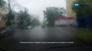 Аномалия четвертый день: Калугу вновь накрыло градом