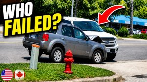 Сборник автокатастроф в Северной Америке - 34 #Неудачное вождение #Видеорегистратор США