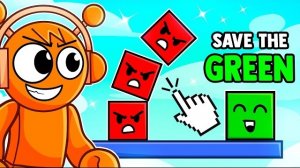 Спасаем МИСТЕРА ГРИНА в Roblox POP and DROP! (ВСЕ УРОВНИ)