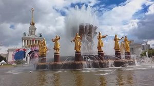 Майские фонтаны ВДНХ, ч. 1 , «Дружбы народов» ...
