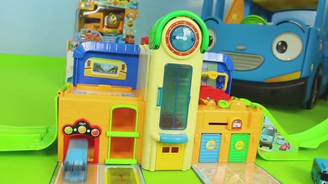Игрушечные машинки "Тайо-автобус"