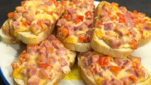 Мини пицца в духовке или аэрогриле. Вкусно, сочно, хрустящие пиццы на завтрак!