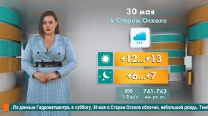 Погода в Старом Осколе на 30 мая