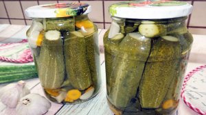 Маринованные огурцы по-польски вкусные и хрустящие