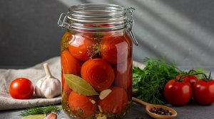 МАРИНОВАННЫЕ ПОМИДОРЫ
