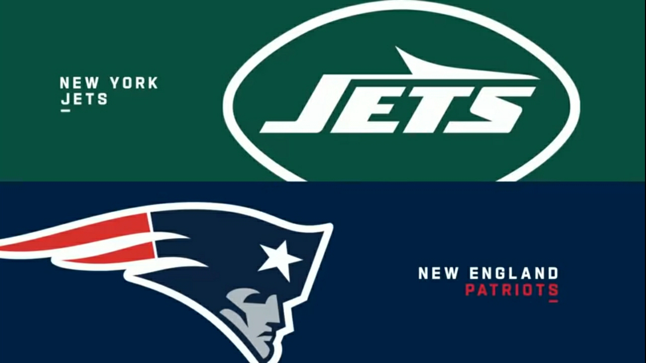 NFL. "New England Patriots"-"New York Jets"