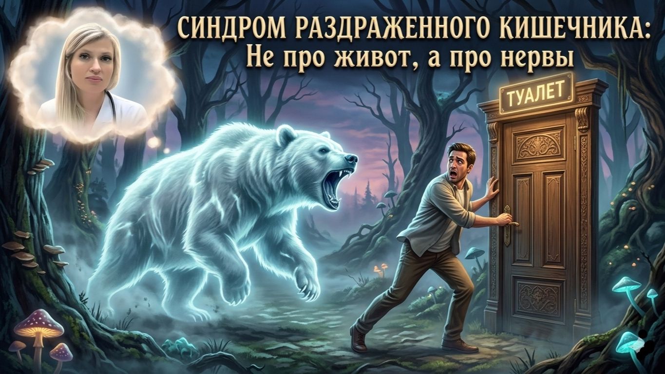 Синдром раздражённого кишечника — это не про живот, а про нервы?