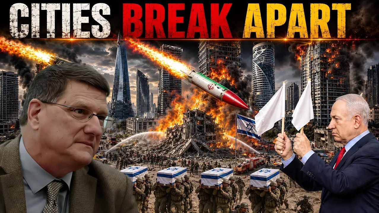 Israel Cities Burn Through Night — Tehran Expands Massive Missile Saturation Campaign Scott Ritter смотреть онлайн
