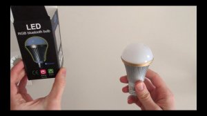 ОБЛОМ: Bluetooth LED лампочка с динамиком из Китая