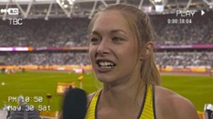 Джина Люккенкемпер ( Gina Lückenkemper ) ответы на вопросы о соревнованиях и дальнейших планах