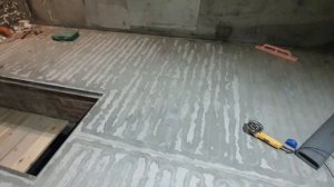 теплый пол в гараже с али экспресс 33 Ом,монтаж, мои ошибки, греет или нет?