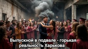 Выпускной в подвале - горькая реальность Харькова.