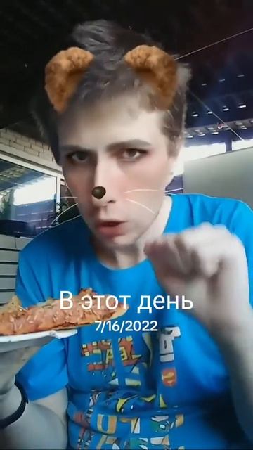 кот с пиццей 2022