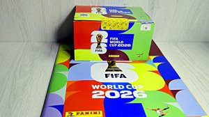 Panini World Cup 2026 - блок 100 пакетов - часть 1