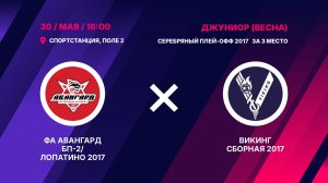 Матч за 3 место серебряного плей-офф 2017 ФА Авангард БП-2/Лопатино 2017 - : - Викинг Сборная 2017