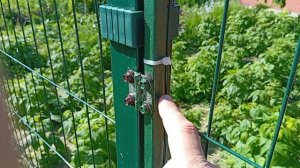 Калитка из 3D сетки — быстро с минимумом затрат