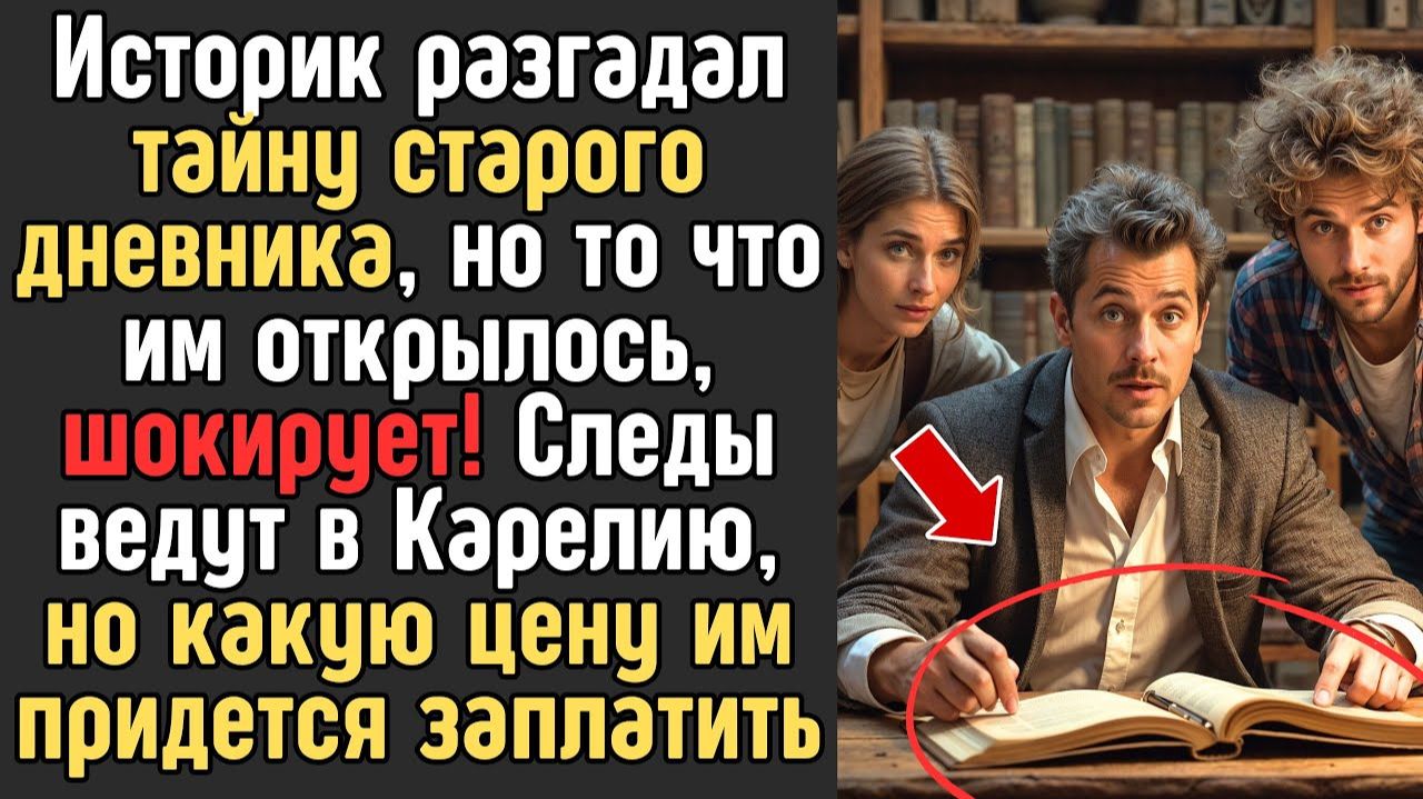 В старом ДНЕВНИКЕ была скрыта ТАЙНА потерянных сокровищ. Но какую цену им придстоит заплатить