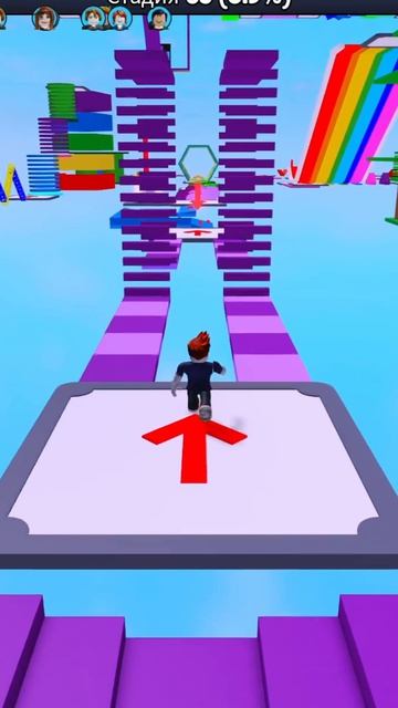 Прохождение Паркура в ROBLOX