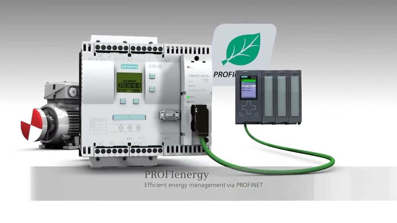 Устройство плавного пуска SIRIUS 3RW44 с Profinet смотреть онлайн