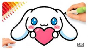 КАК НАРИСОВАТЬ СИНОМОРОЛЛ С СЕРДЦЕМ 💗 ЛЕГКО