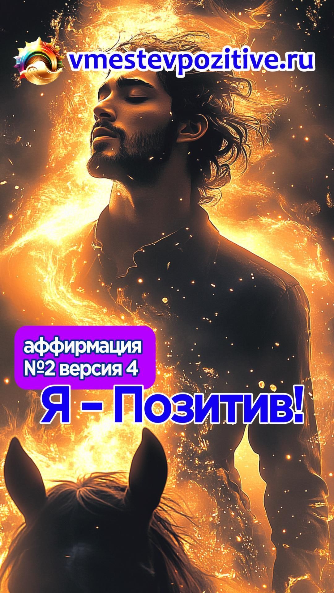Affirmation. Male. №2. Я -позитив! (v4)