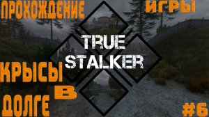 ПРОХОЖДЕНИЕ ИГРЫ TRUE STALKER ~ КРЫСЫ В ДОЛГЕ #6